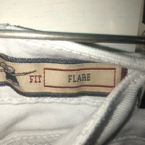 Vanilla star Vintage jeans flared white size 13 - Picture 4 of 9